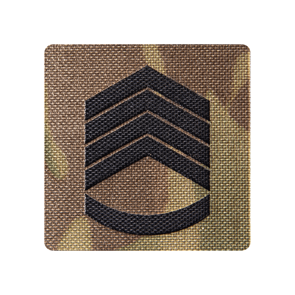 Shoulder Mark Camotec NATO Master Sergeant (5*5) MC