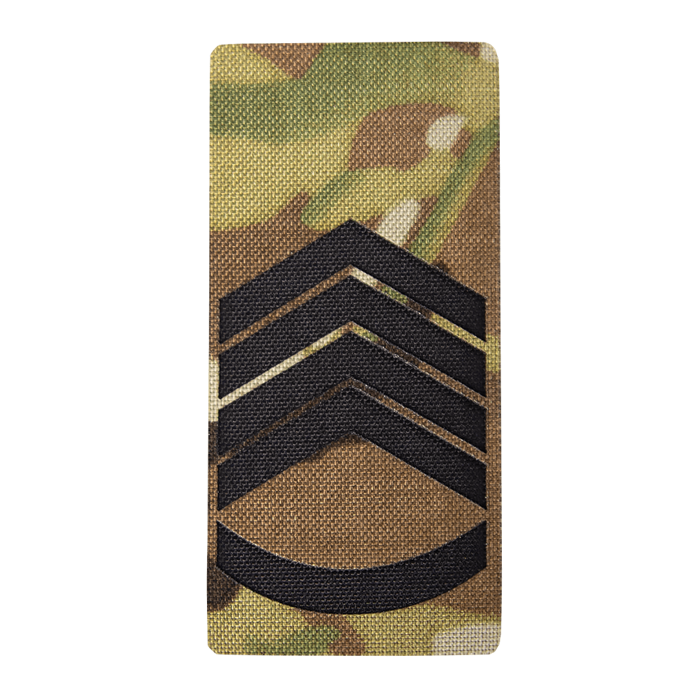 Shoulder Mark Camotec Master Sergeant (5*10) Multicam