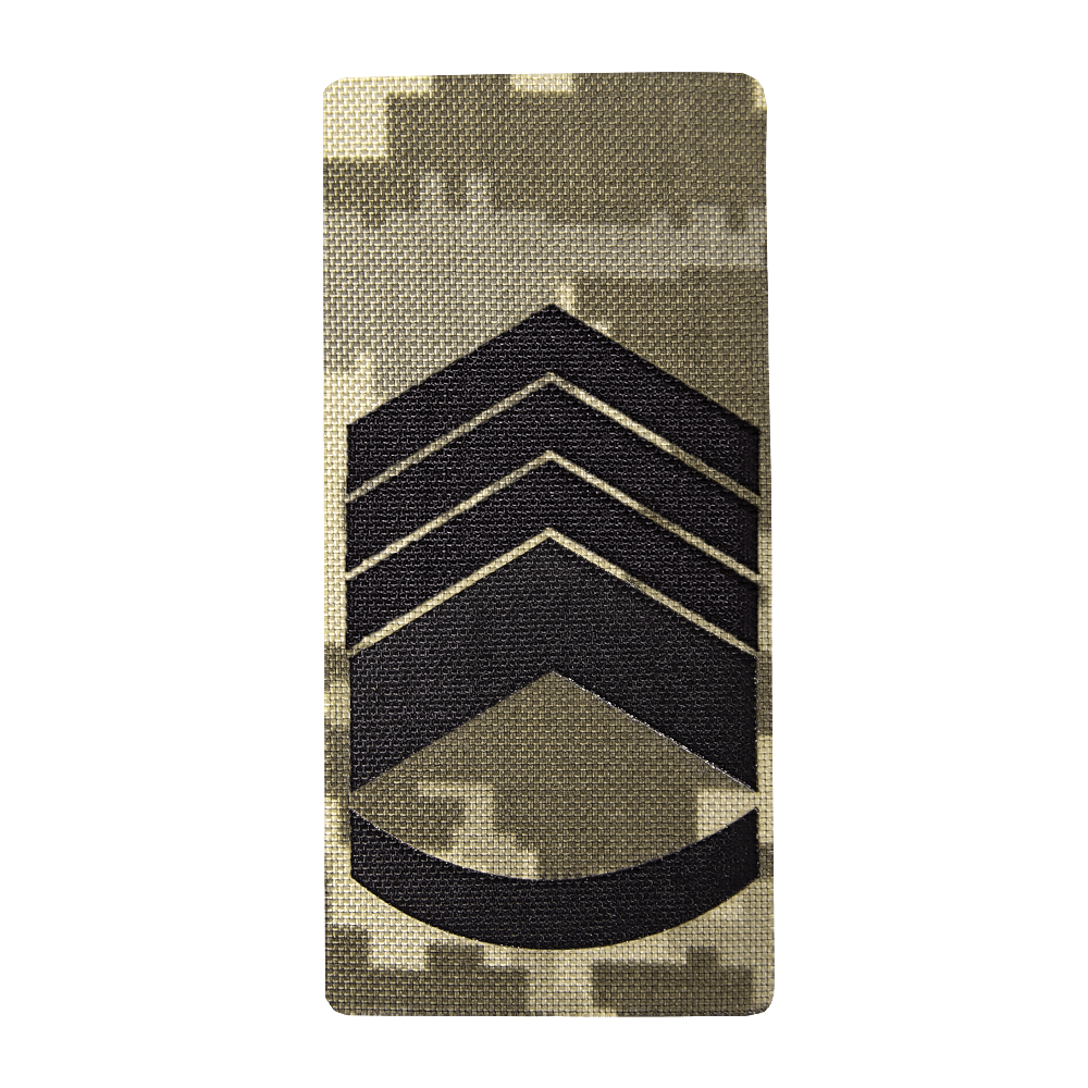 Shoulder Mark Camotec Master Sergeant (5*10) Pixel