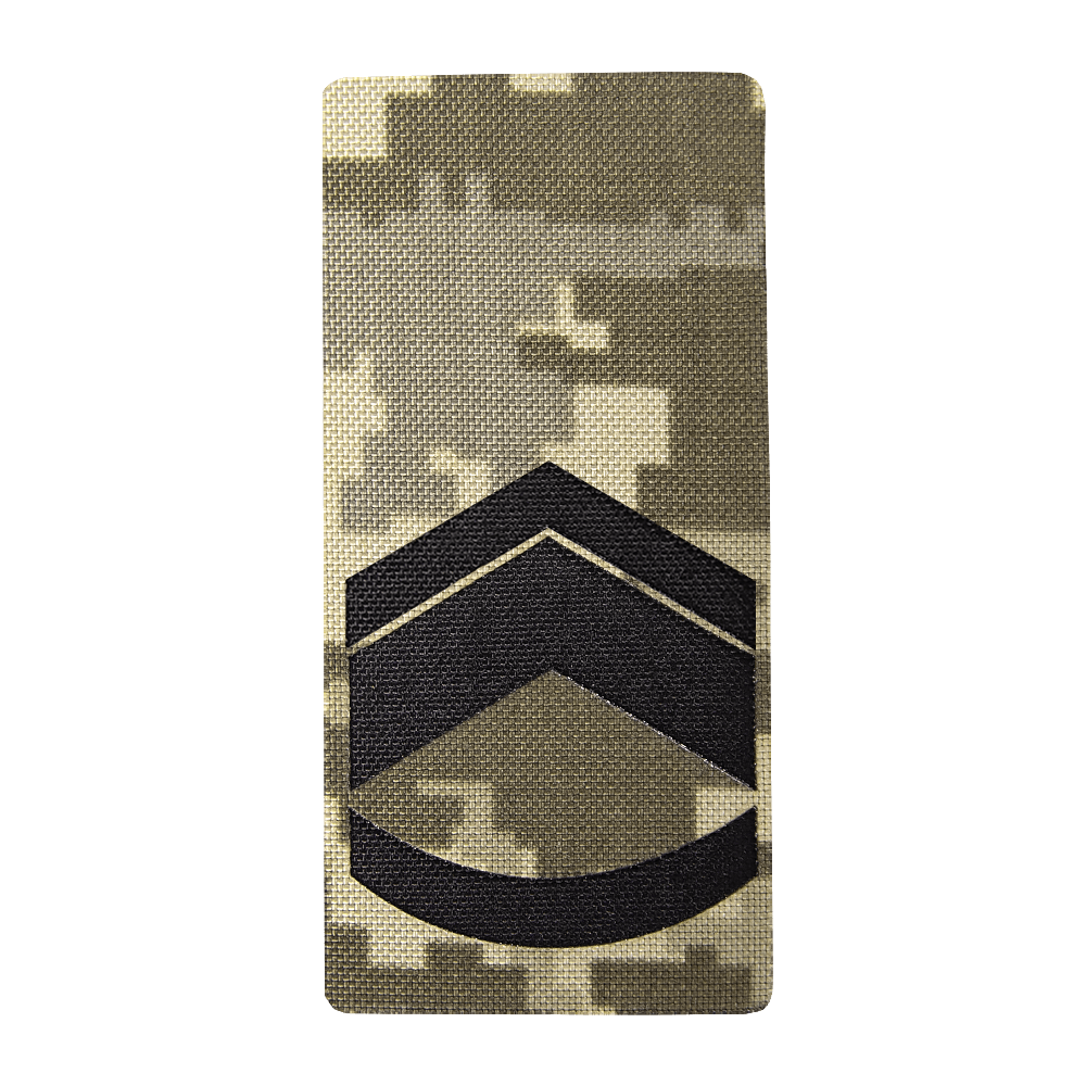 Shoulder Mark Camotec Master Sergeant (5*10) Pixel