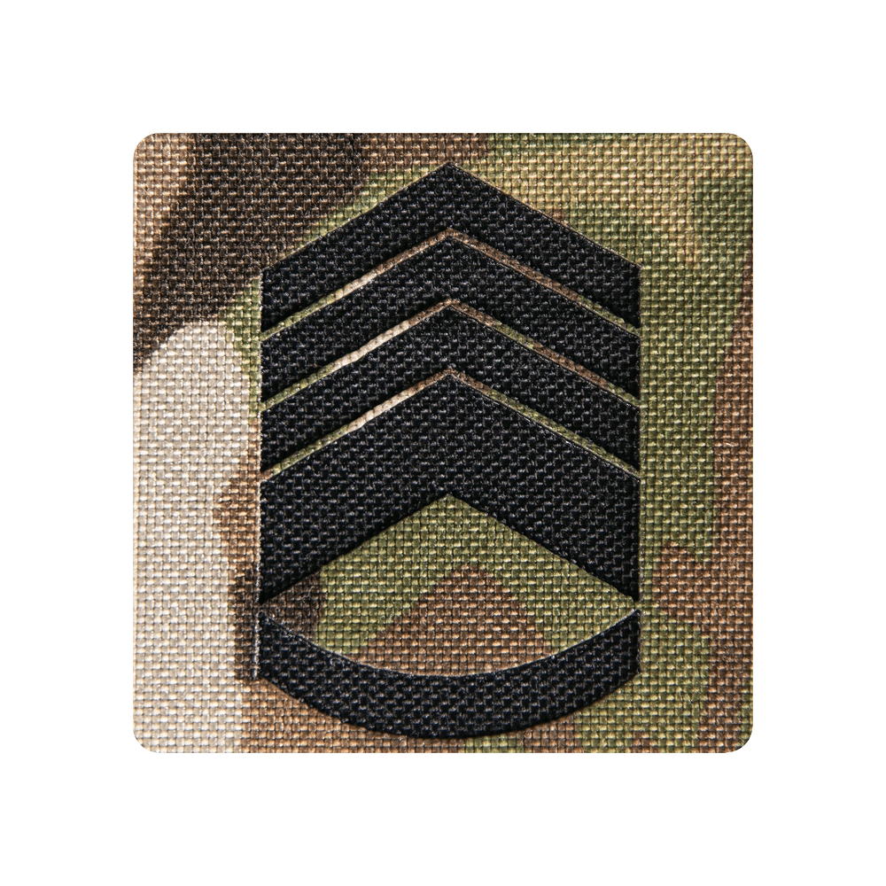Shoulder Mark Camotec NATO Master Sergeant (5*5) MC