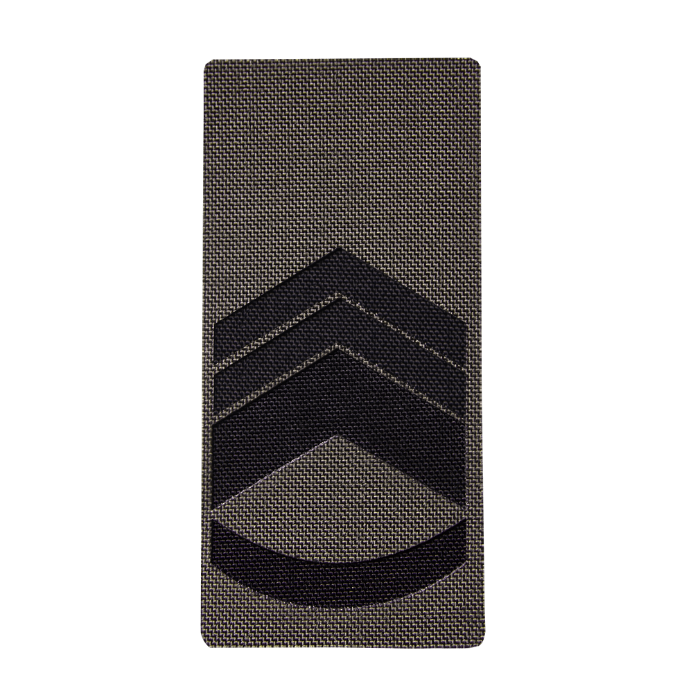 Camotec Shoulder Board Senior Master Sergeant (5*10) Army Olive