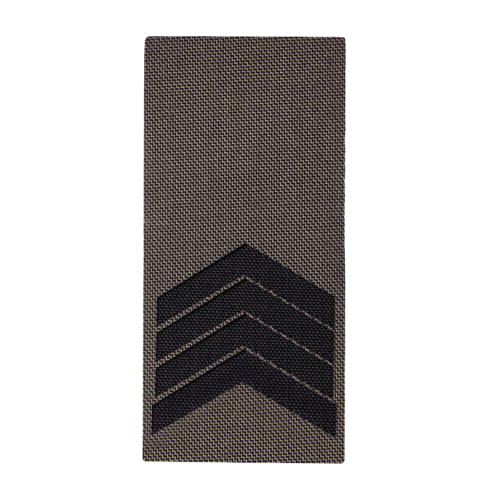 Camotec Shoulder Board Senior Sergeant (5*10) Army Olive