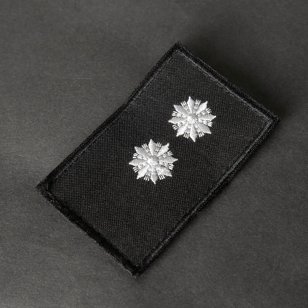 Epaulet/Velcro Lieutenant Black