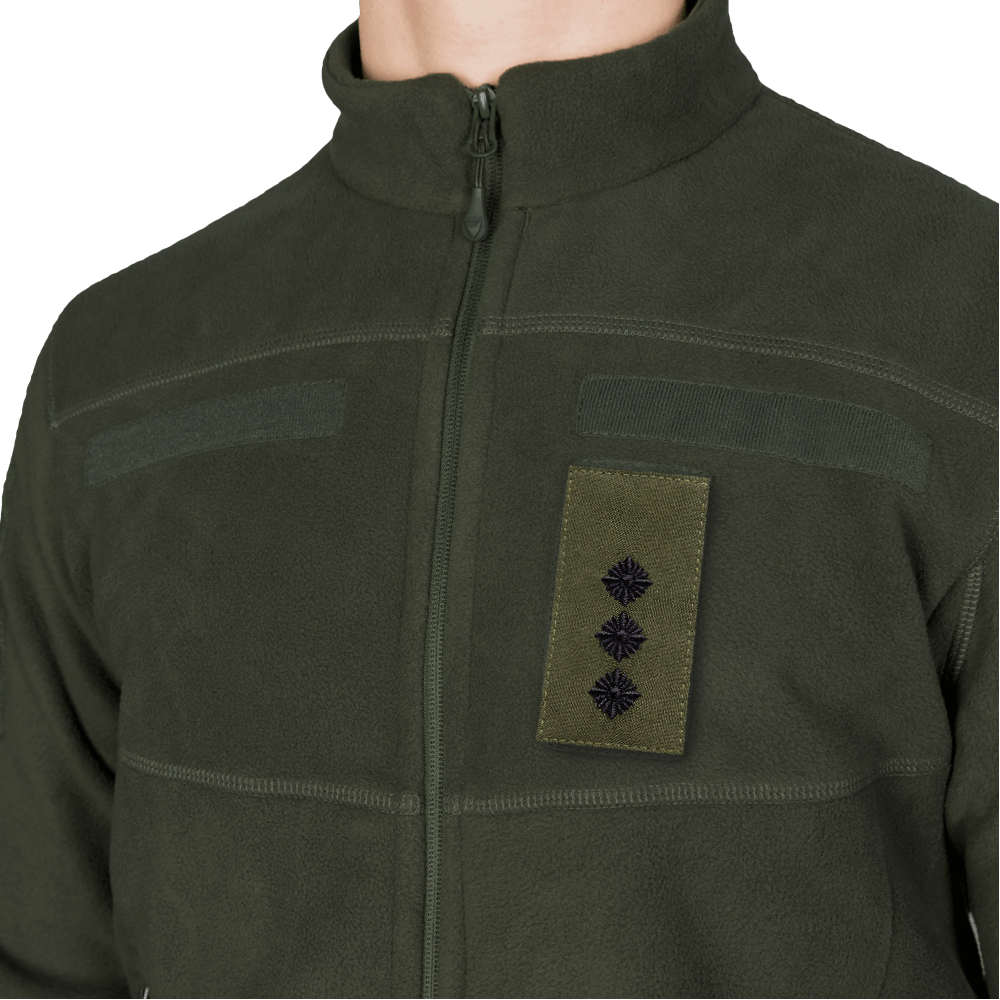 Shoulder Board/Velcro Armed Forces Senior Lieutenant Olive