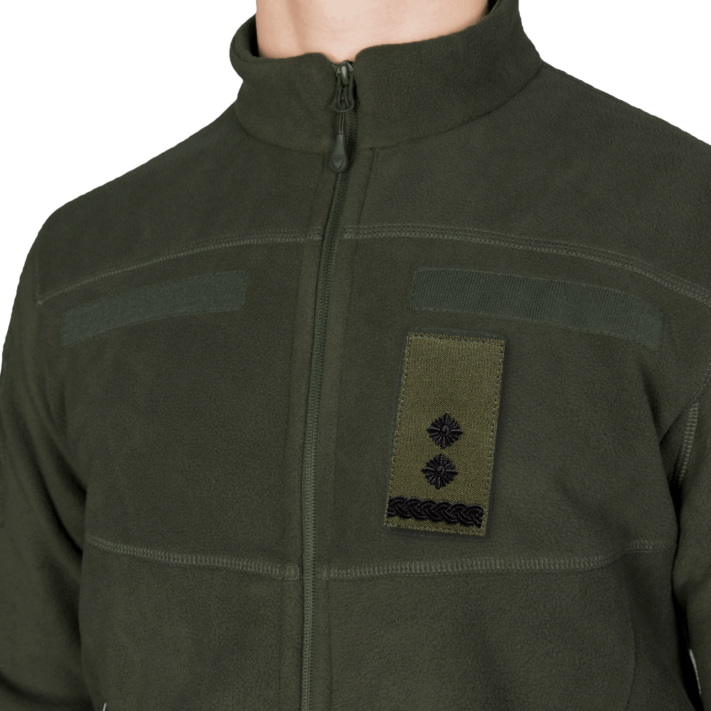 Shoulder Mark/Velcro Patch Armed Forces of Ukraine Lieutenant Colonel Olive