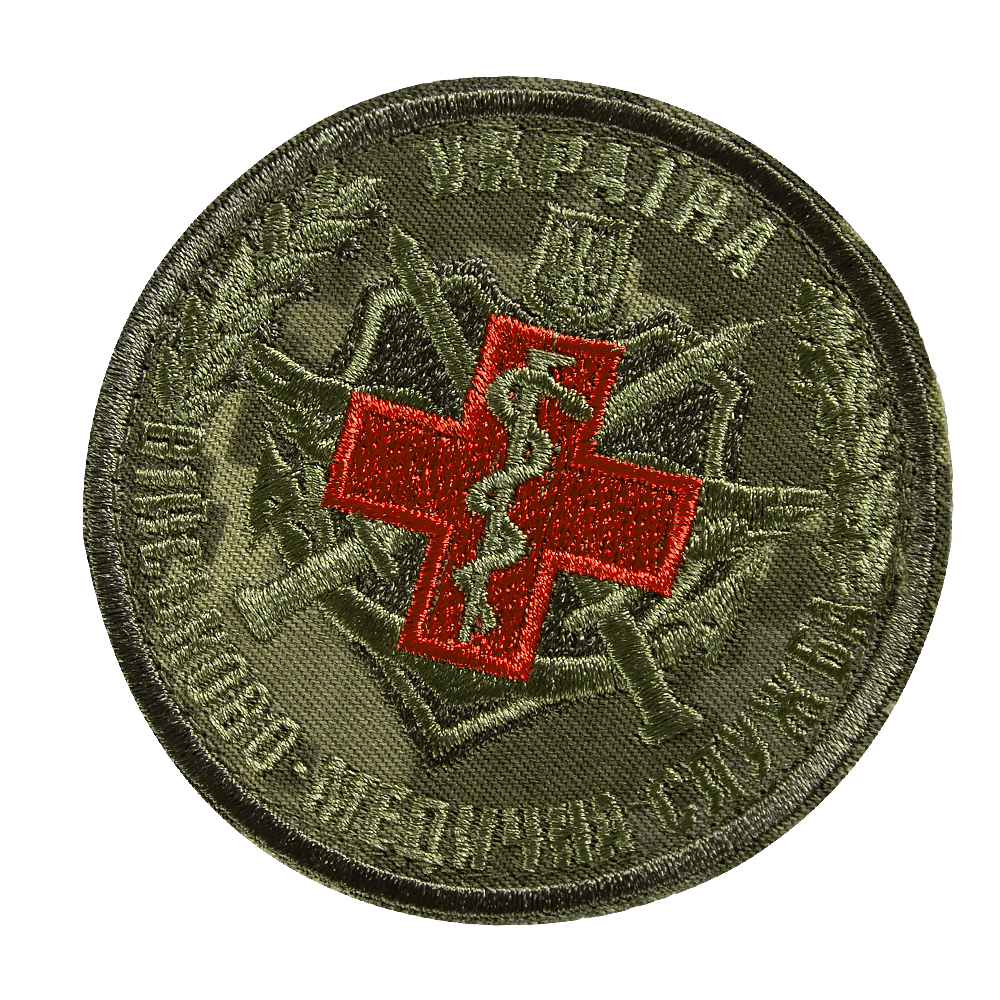 Patch/Velcro Military Medical Service Olive