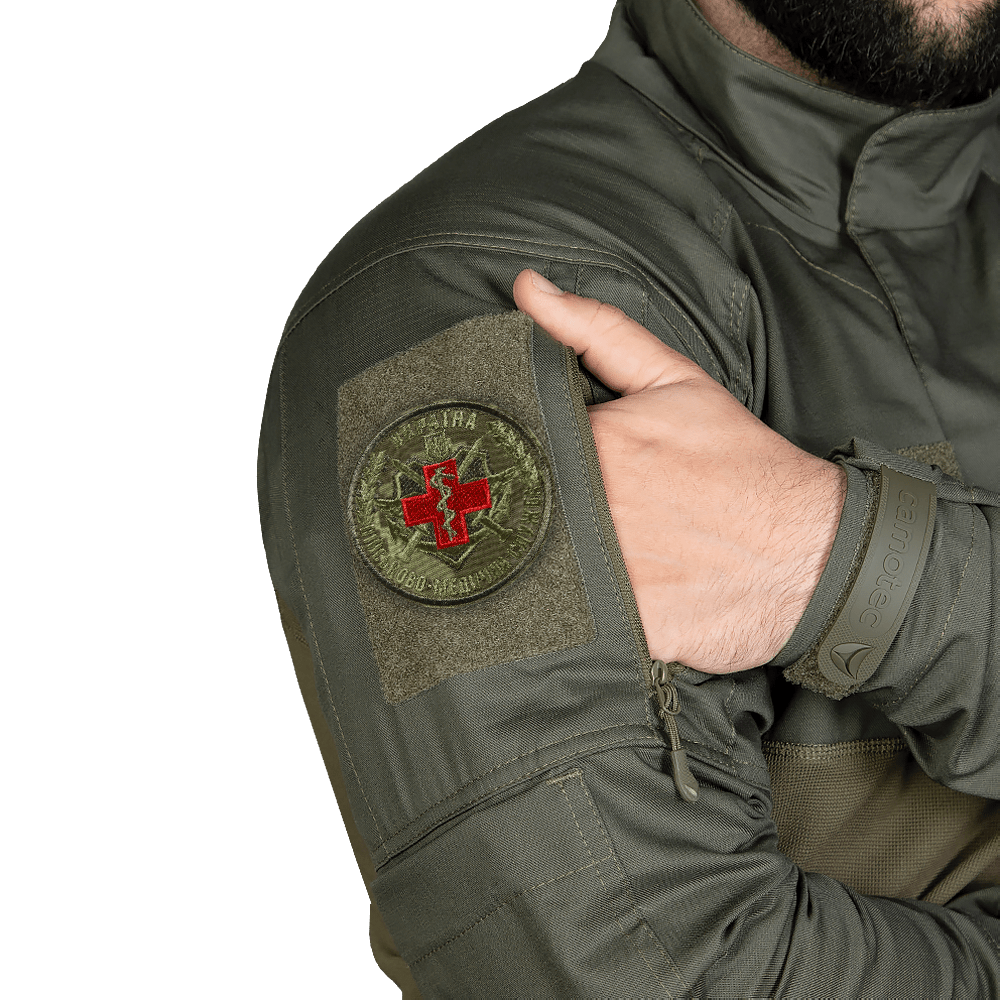 Patch/Velcro Military Medical Service Olive