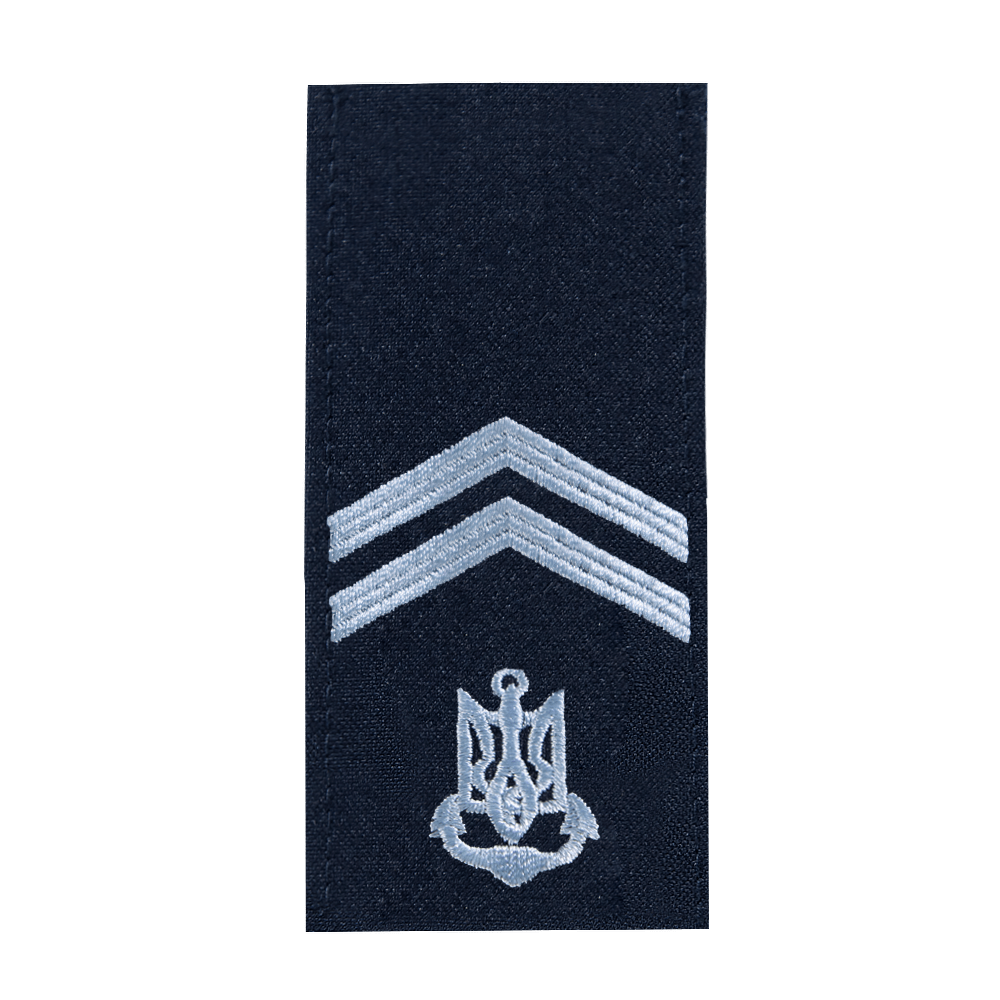 Navy Shoulder Board, Petty Officer Second Class, Dark Blue