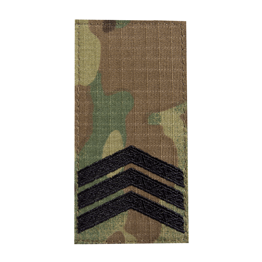 Ukrainian Armed Forces Shoulder Mark Sergeant Multicam