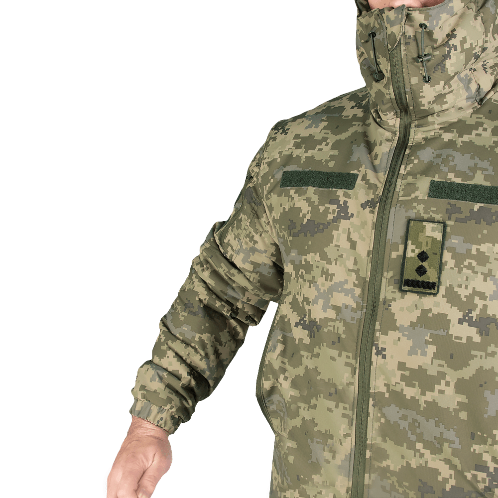 Shoulder strap/Velcro patch AFU Lieutenant Colonel Pixel