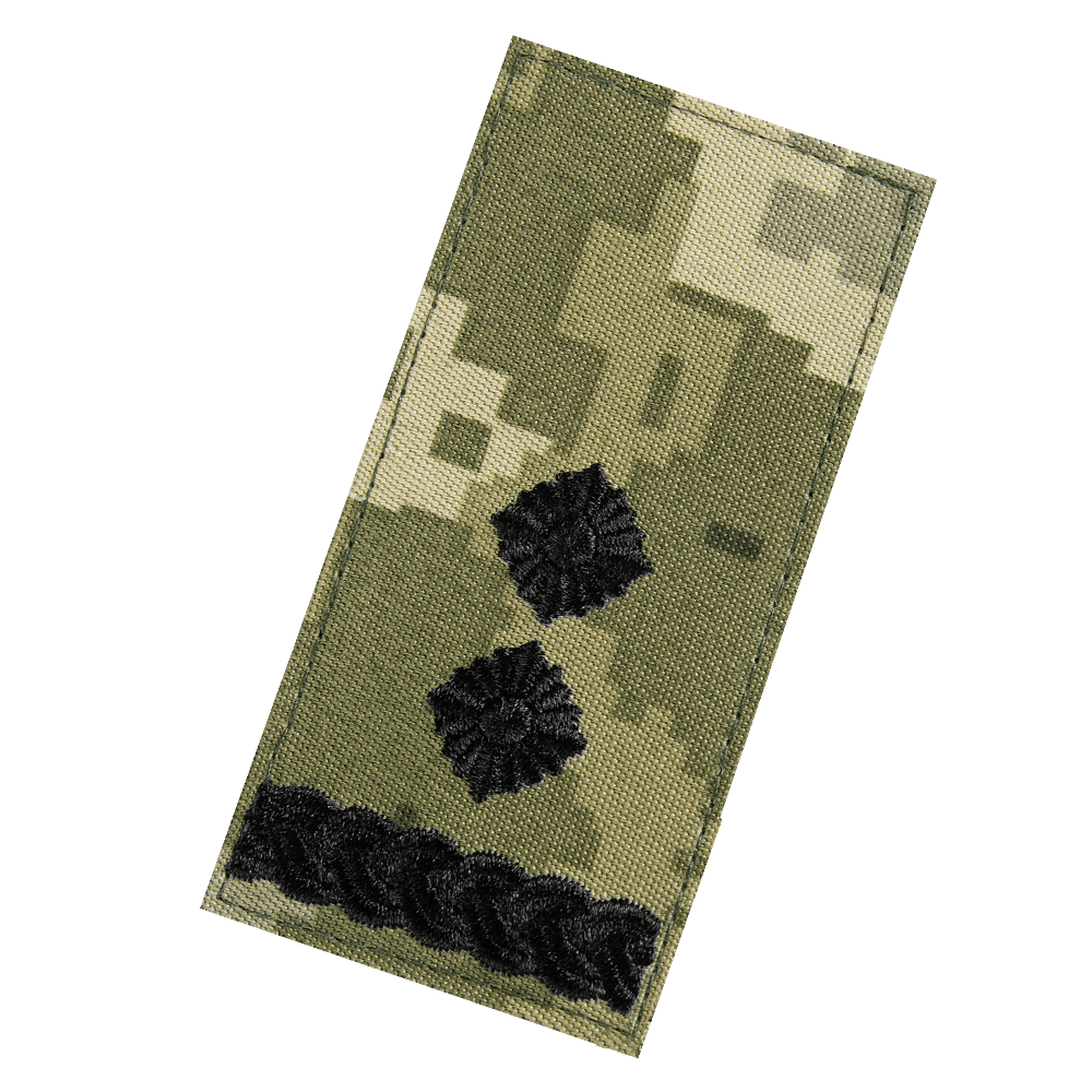 Shoulder strap/Velcro patch AFU Lieutenant Colonel Pixel