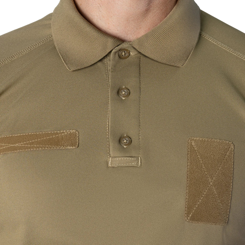 Army ID 2.0 CoolPass Pique LT Polo Tan
