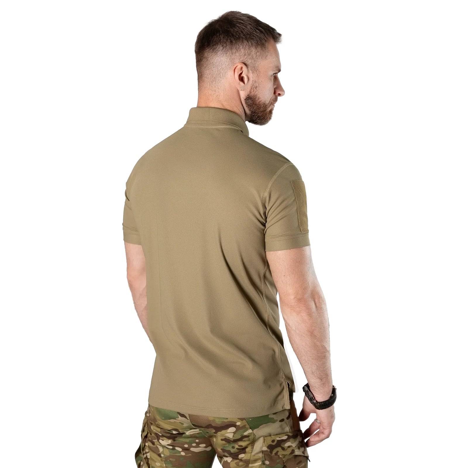 Army ID 2.0 CoolPass Pique LT Polo Tan