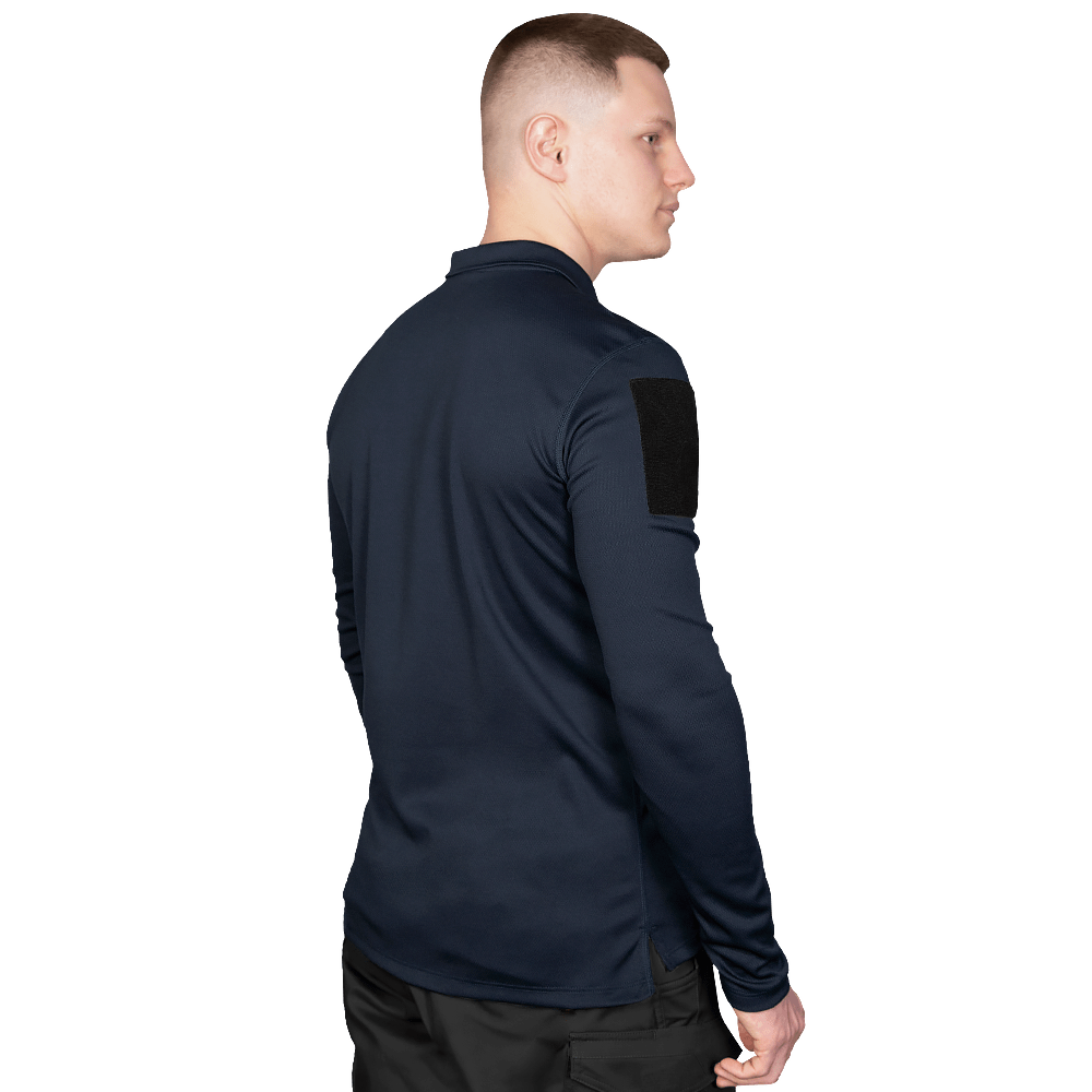 CG Patrol Long Polo Dark Blue