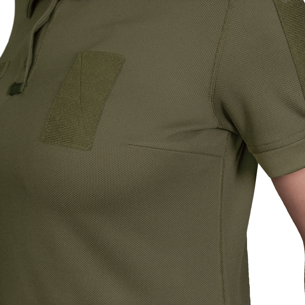 Women's polo CM Pani Army ID Olive