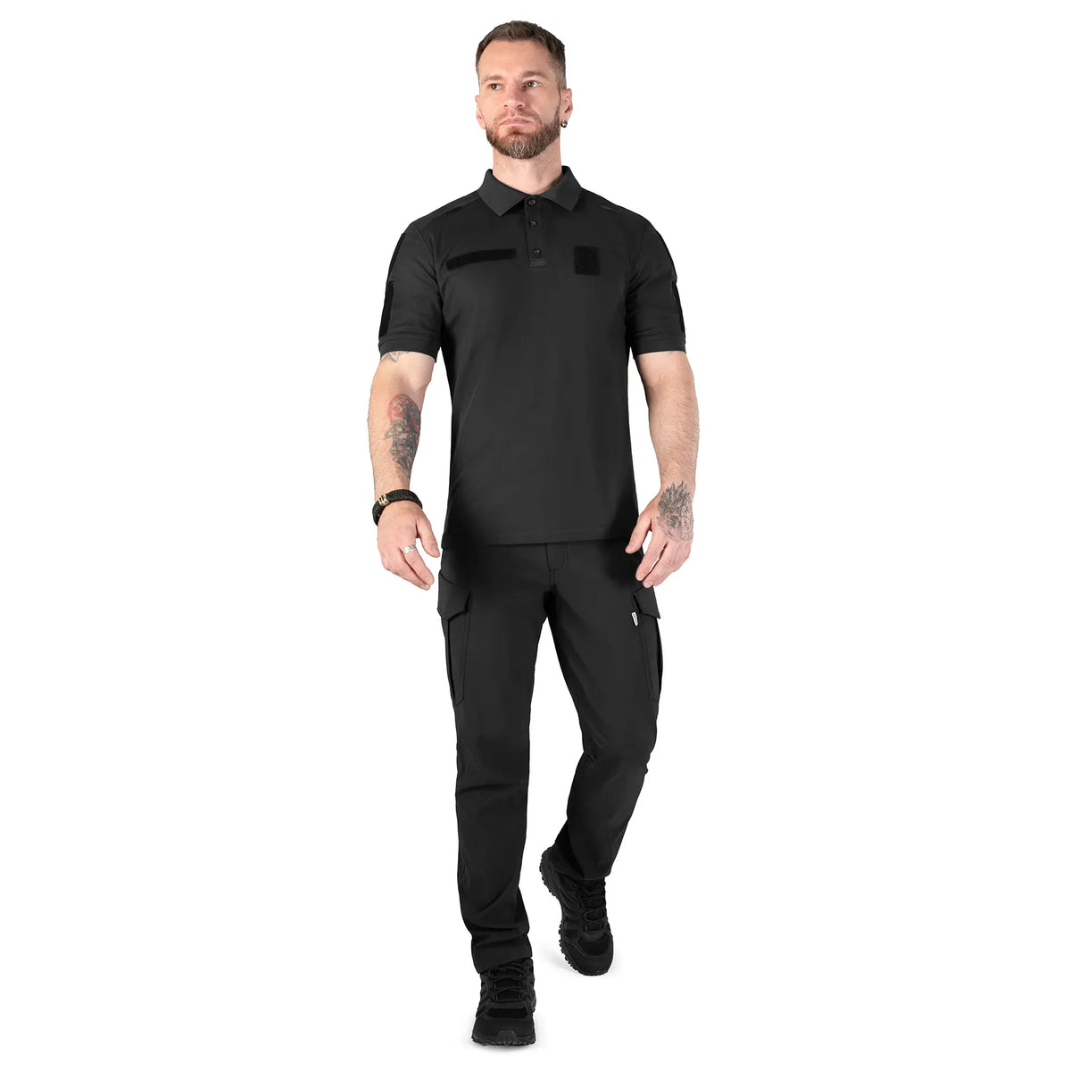 Paladin 2.0 CoolPass Pique LT Polo Black
