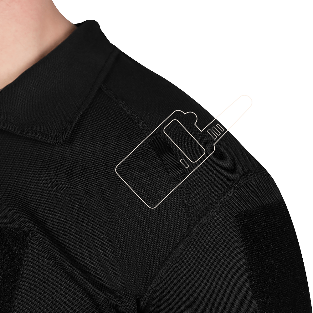 Paladin CoolPass Pique LT Polo Black