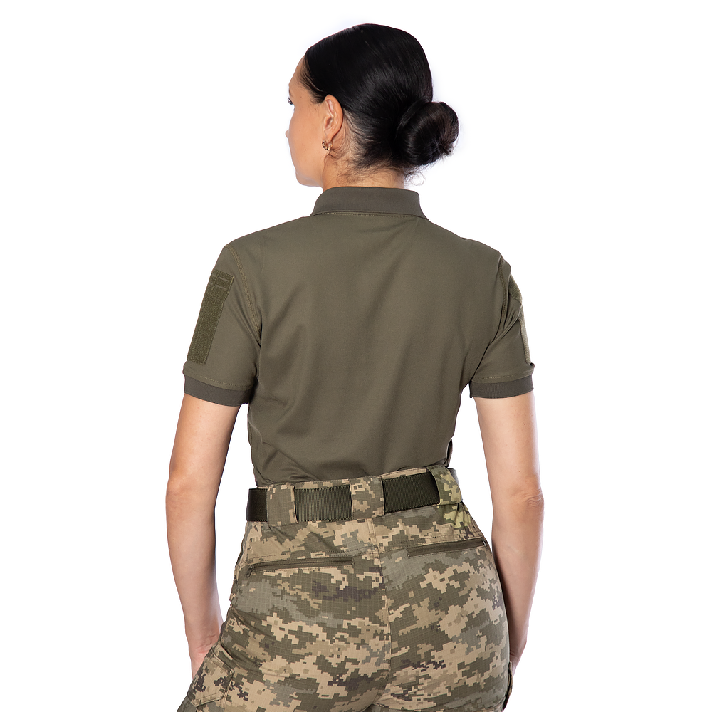 Pani Army ID 2.0 CoolPass Pique LT Polo Olive