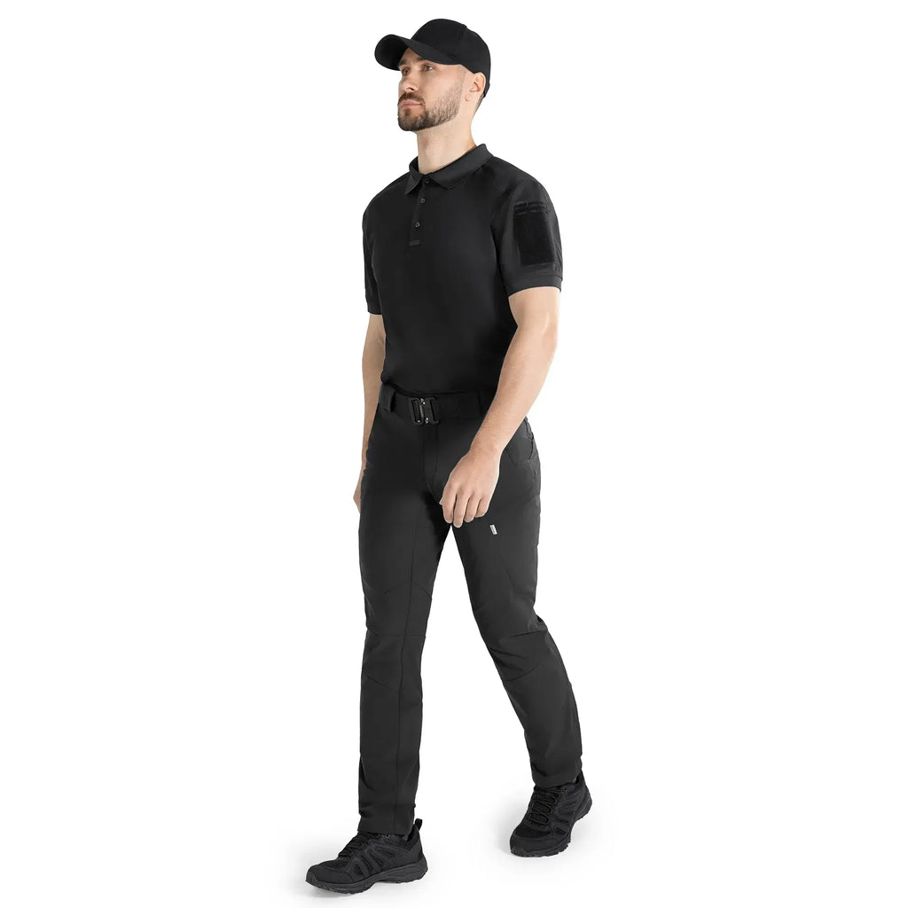 Patrol 2.0 CoolPass Pique LT Polo Black