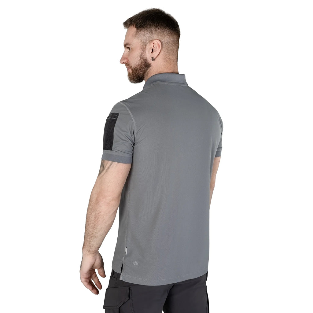 Patrol 2.0 (perf.) CoolPass Pique LT Polo Gray
