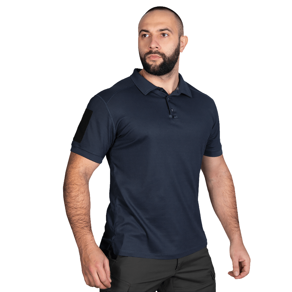 Patrol CoolPass Pique LT Polo Dark Blue
