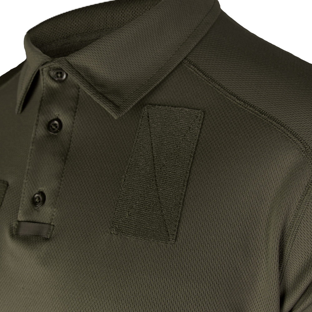 Tactical Army ID CoolPass Antistatic Polo Olive