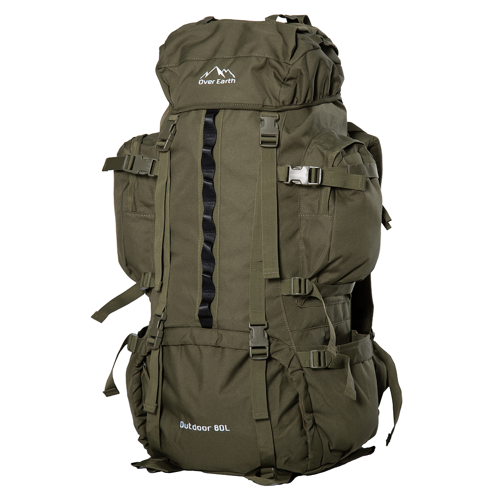 BigBag 80L Oxford Backpack Olive