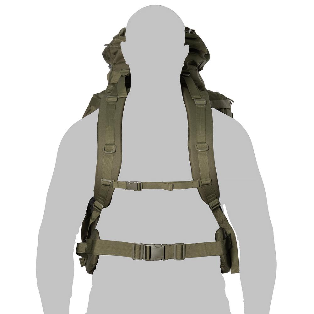 BigBag 80L Oxford Backpack Olive