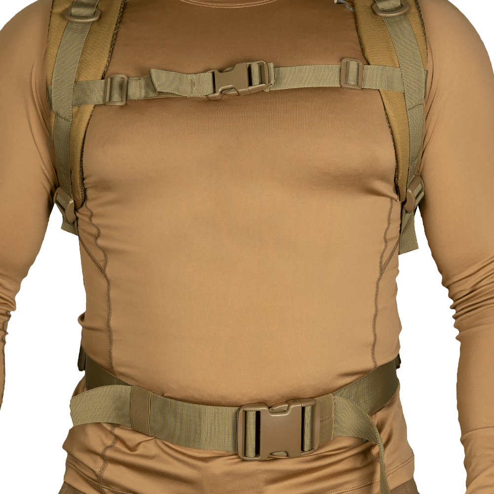 Backpack Foray 40L Coyote + cover