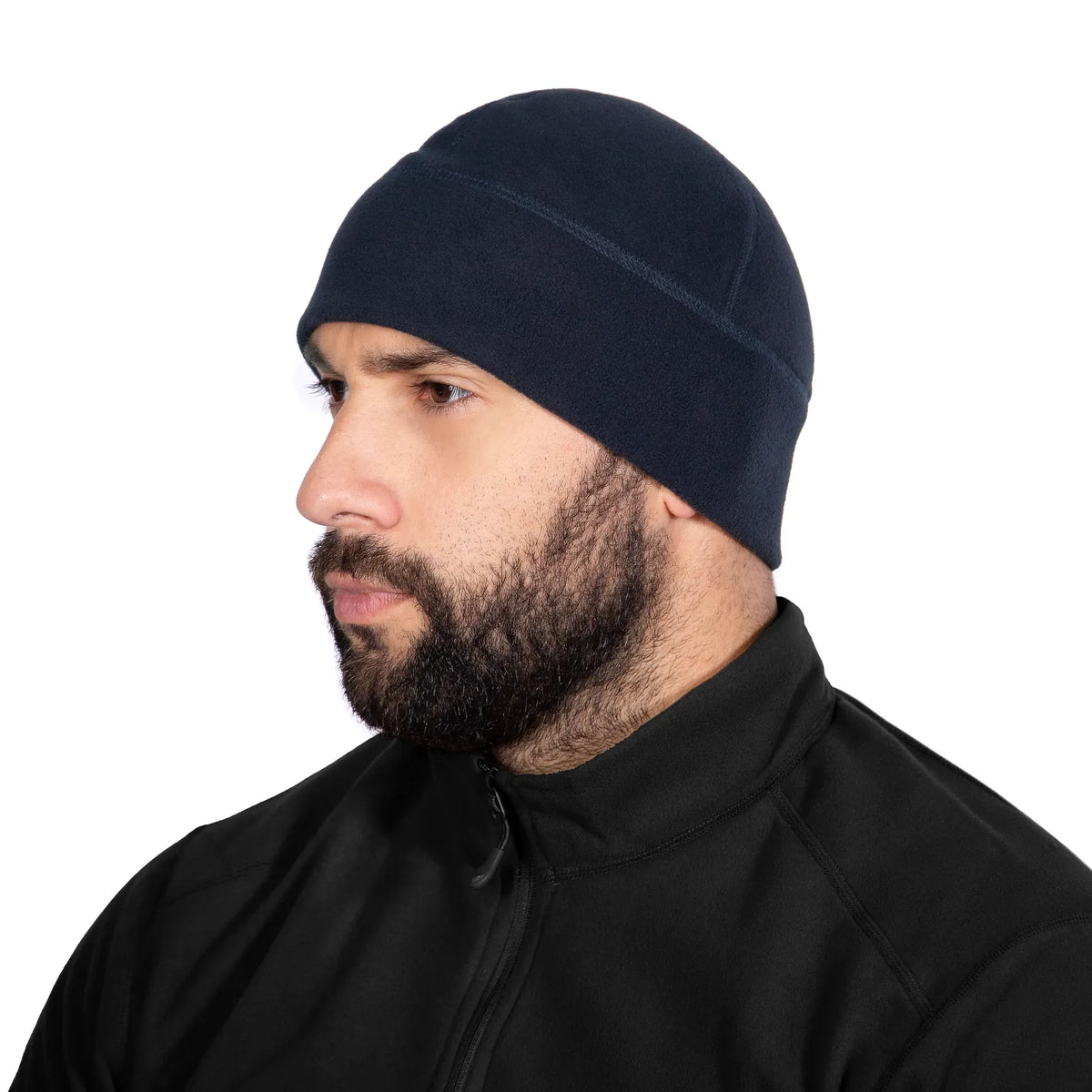 Beanie Fleece 340 Dark Blue