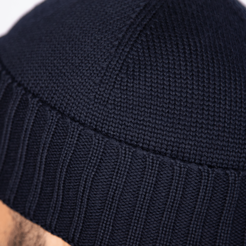Watch Cap Merino Dark Blue