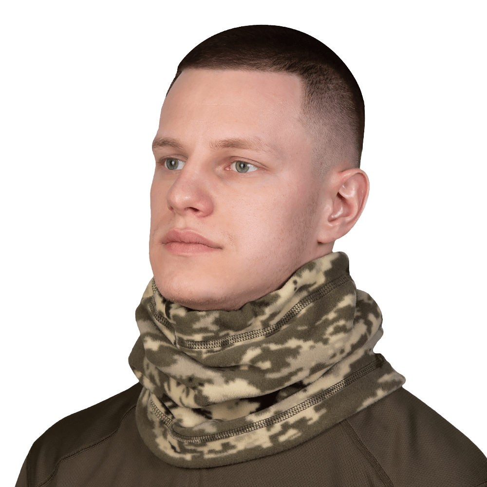 Basic Fix Polar Fleece Neck Gaiter Pixel