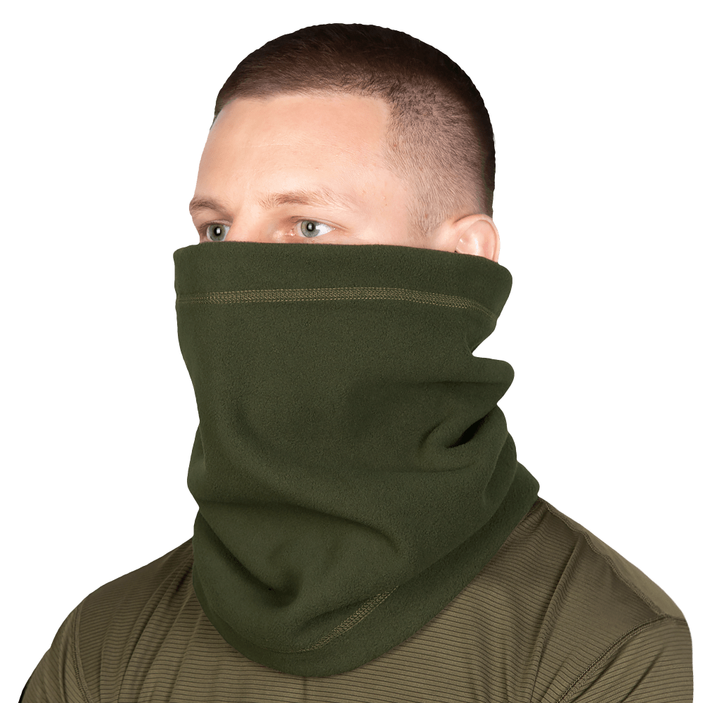 Fix Fleece 340 Olive Neck Gaiter