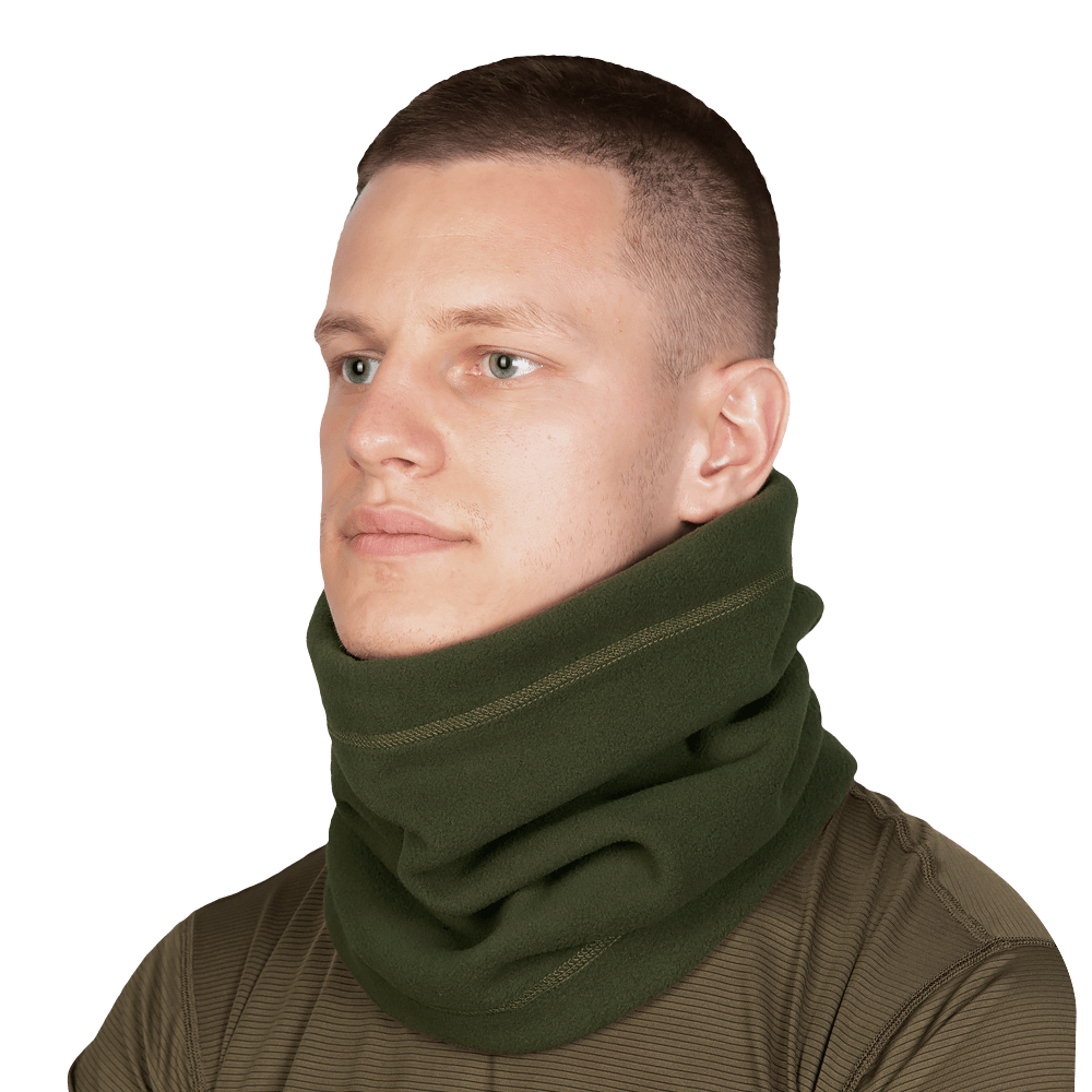 Fix Fleece 340 Olive Neck Gaiter