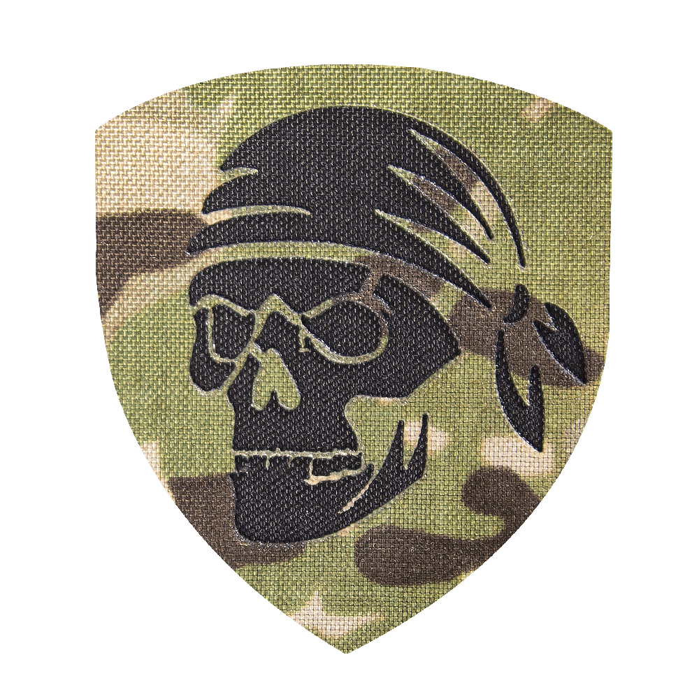 Camotec Skull in Bandana Patch (7*8) MC