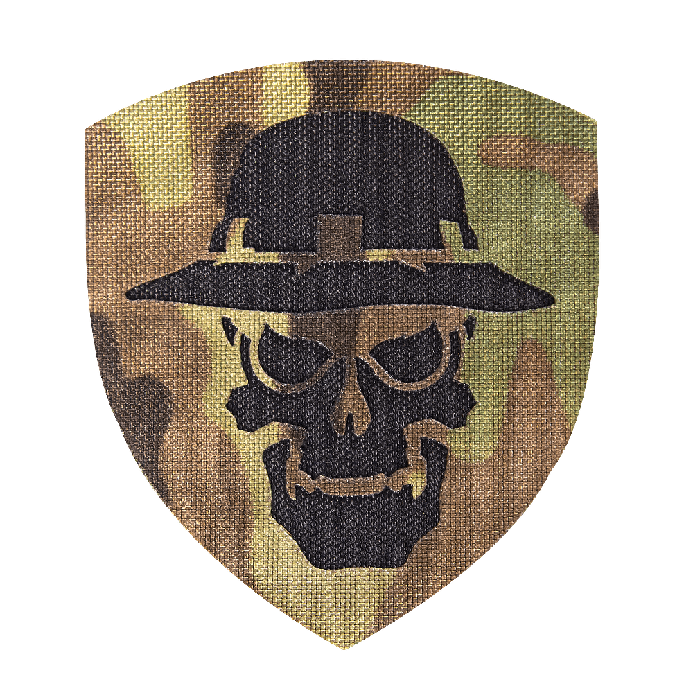 Camotec Skull in Panama Chevron (7*8) MC