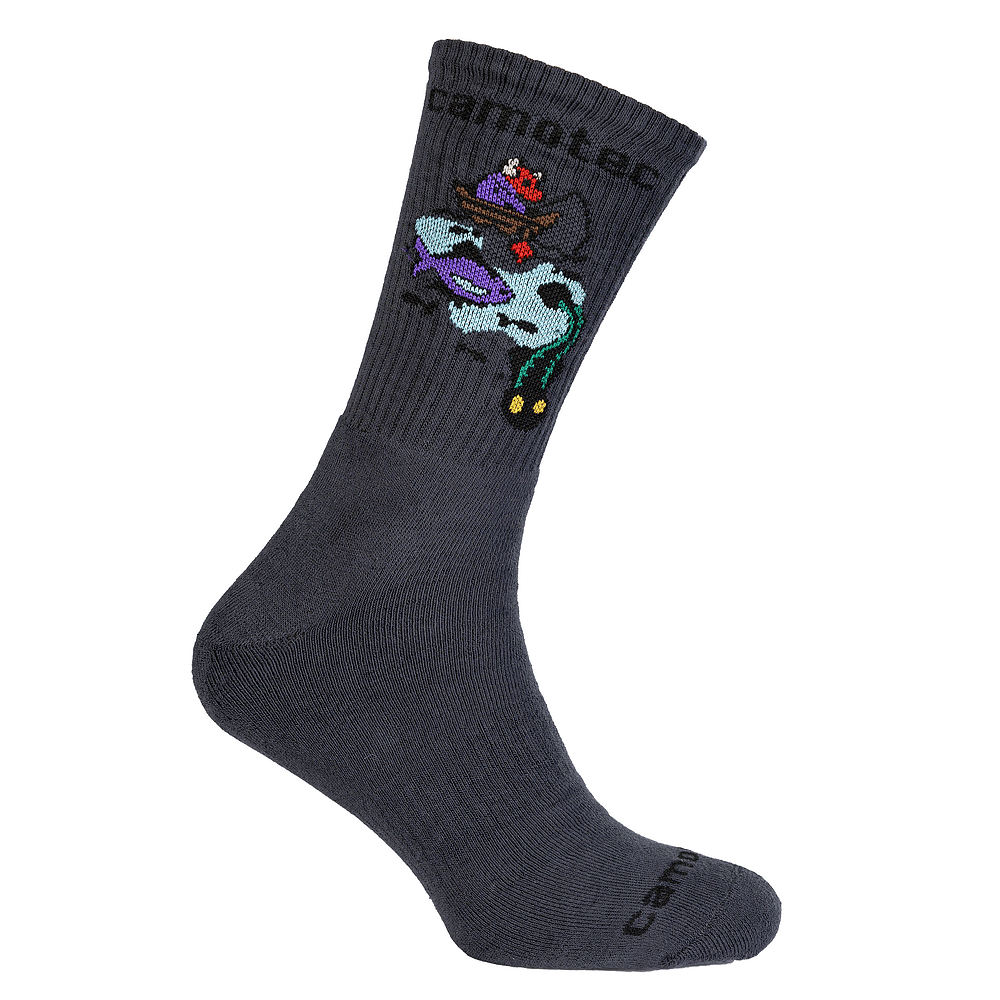 LongFull Fishing LE Socks (limited edition) Dark Gray