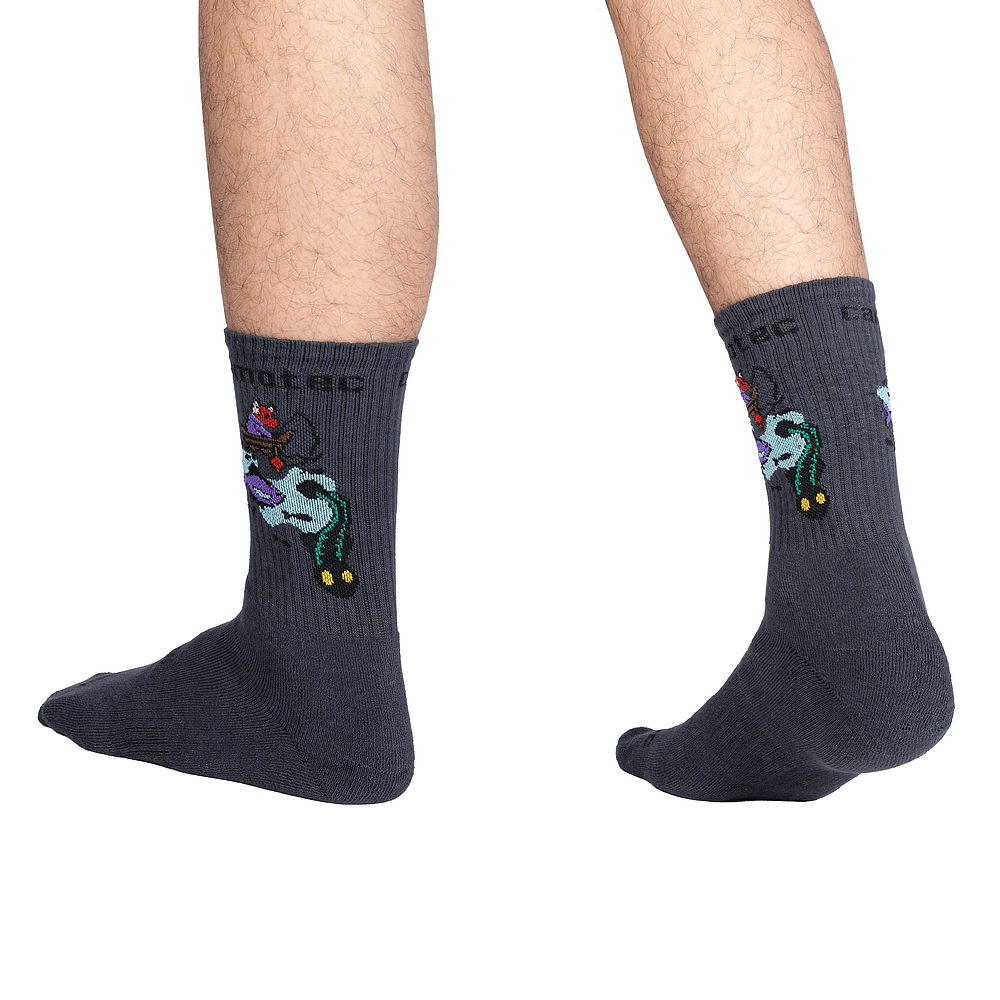 LongFull Fishing LE Socks (limited edition) Dark Gray
