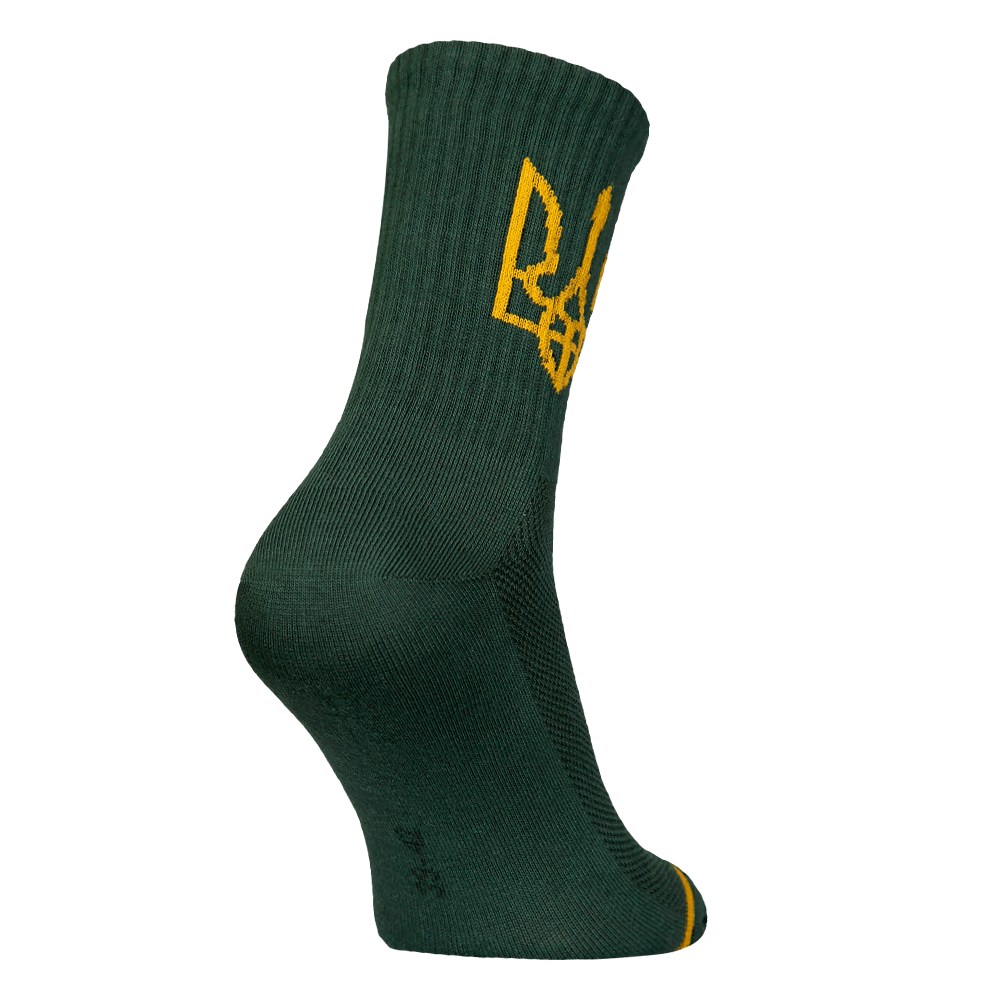 Trident Dark Green Socks