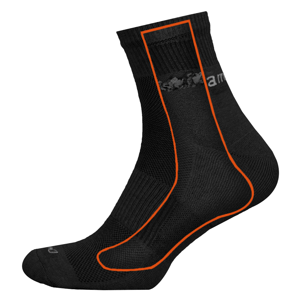 Socks ShortAir Pro+ Black