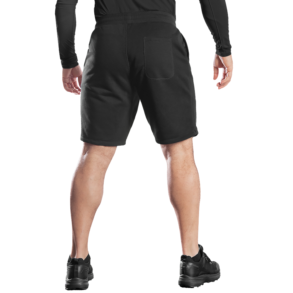 FitPro Cotton Black Shorts