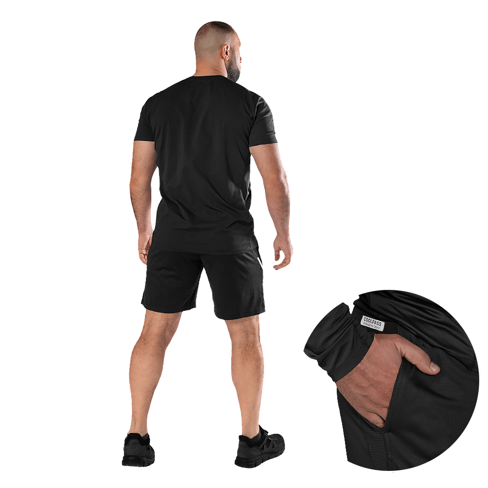 AeroFit CoolPass Black Shorts