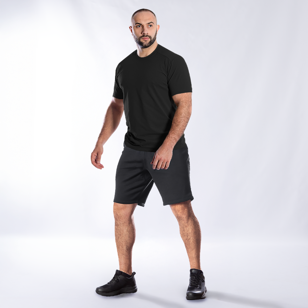 FitPro Cotton Graphite Shorts