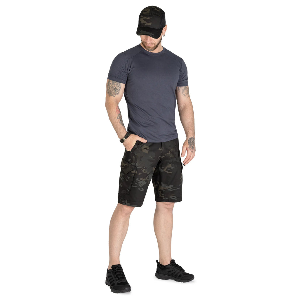 Hertz Twill MC Black Shorts