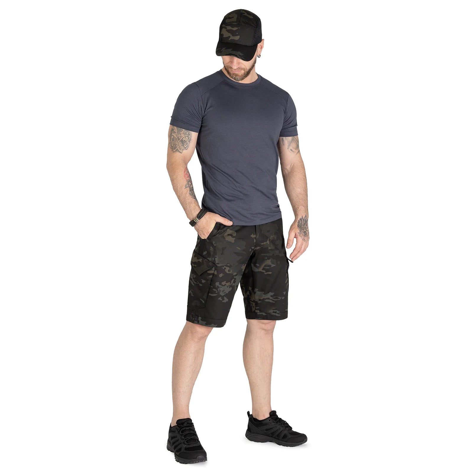 Hertz Twill MC Black Shorts