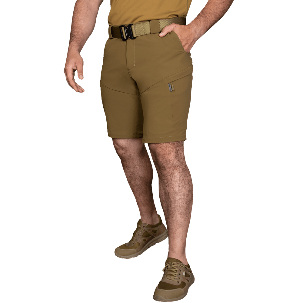 Lizard Nylon Coyote Shorts