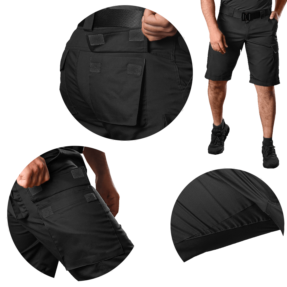 Ranger Twill(50/50) Black Shorts