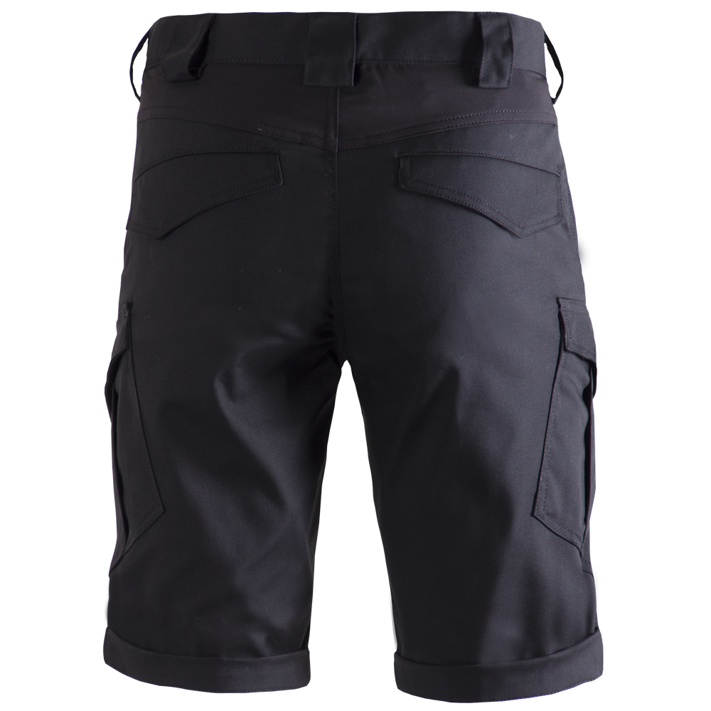 Savannah Extreme Flex Canvas Black Shorts