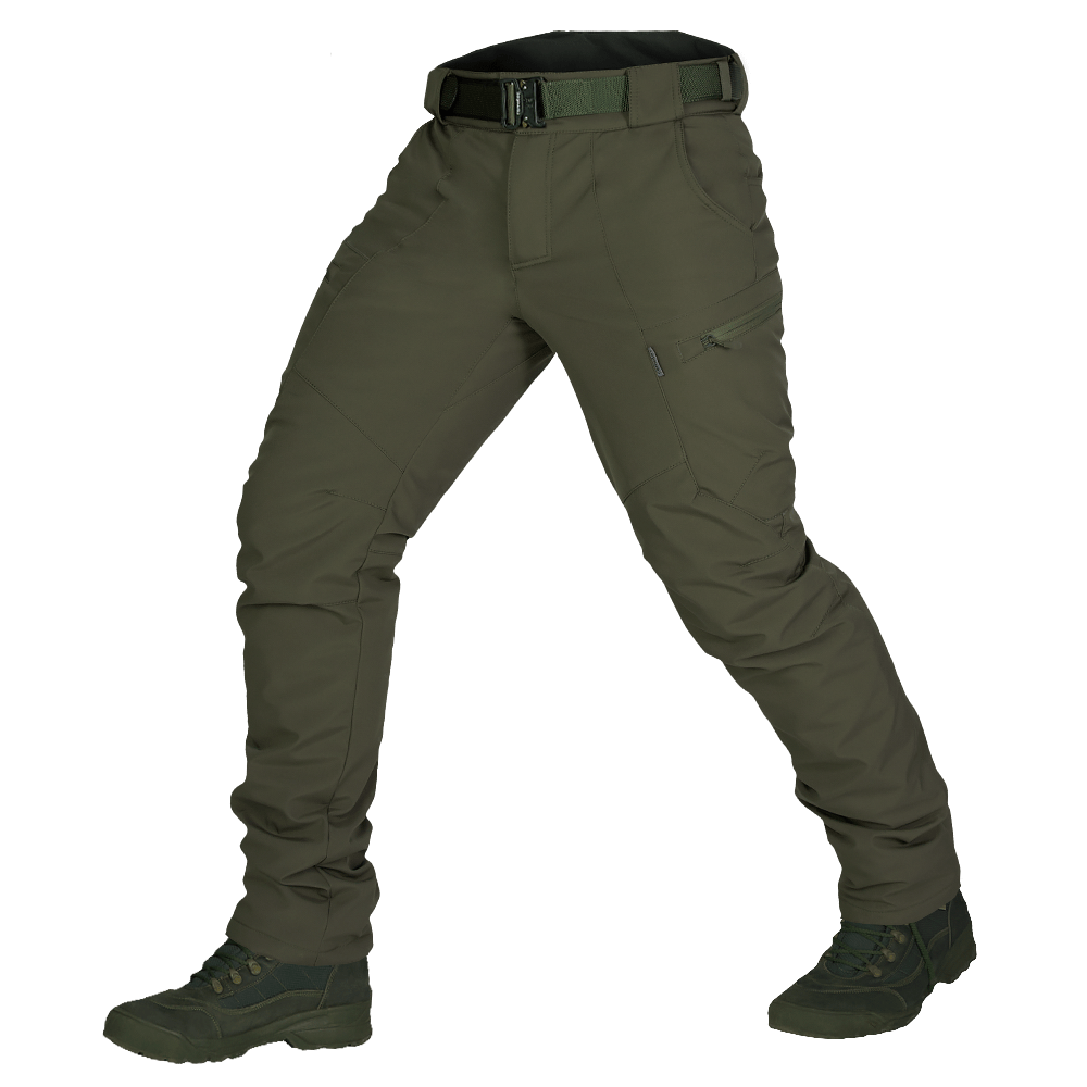 SoftShell Winter Pants Olive